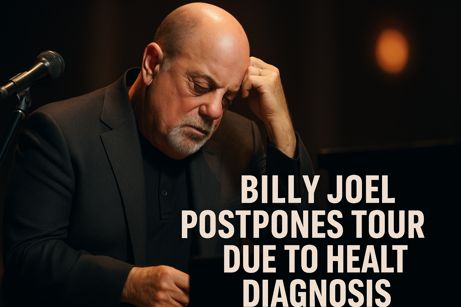 Billy Joel Postpones Tour Dates After Brain Condition Diagnosis: What Fans Need to Know